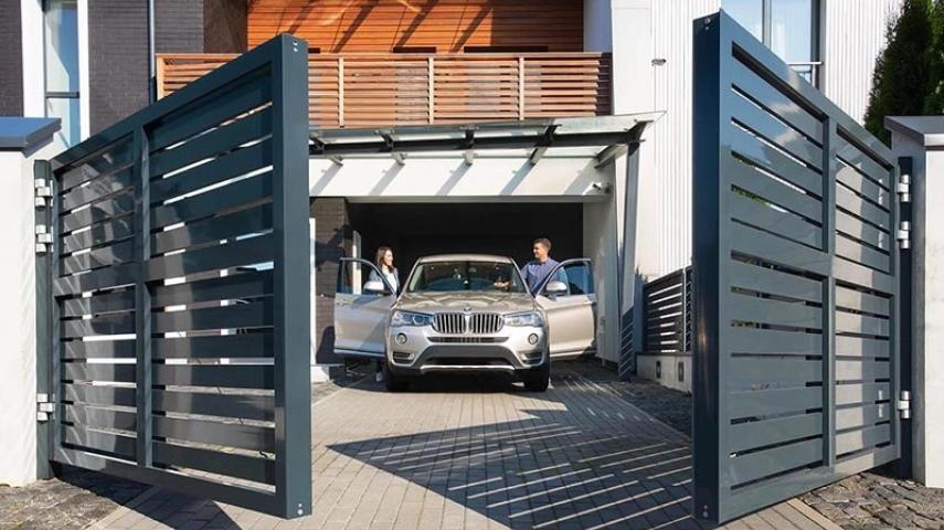 распашные ворота в Адлере