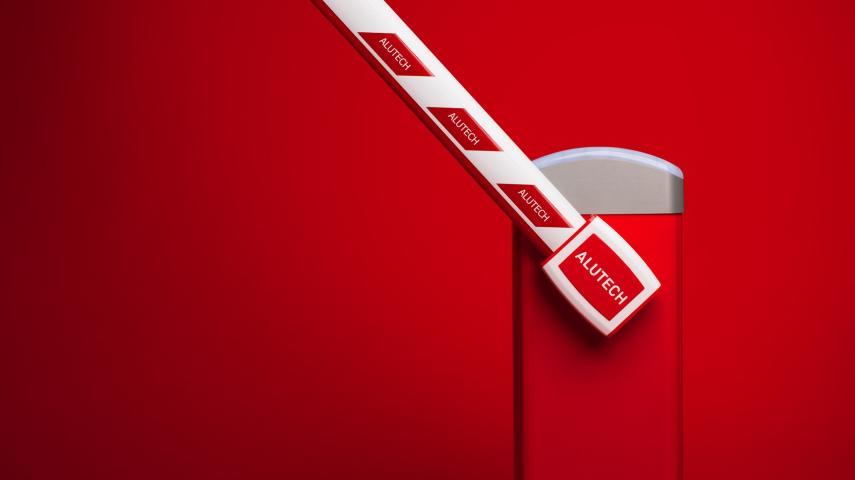 автоматический шлагбаум в Адлере