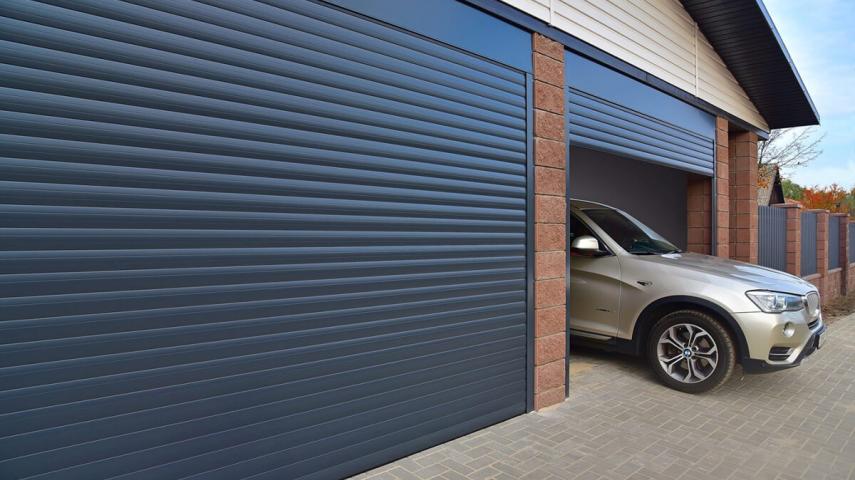 ворота из роллетного профиля в Адлере